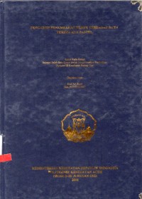 Image of Pengaruh Penambahan Tempe Terhadap Daya Terima Kue Pastel