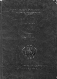 Image of Hubungan Asupan Zat Gizi dari Sarapan Dengan Status Gizi Siswa di SD Negeri Percontohan Meulaboh Kabupaten Aceh Barat Tahun 2017