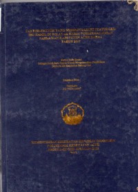 Image of Faktor-Faktor yang mempengaruhi Status Gizi Ibu Hamil di Wilayah Kerja Puskesmas Johan Pahlawan Kabupaten Aceh Barat Tahun 2017
