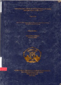 Image of Analisis Zat Gizi Teri Fermentasi (BUDE) Produksi Khas Aceh Jaya