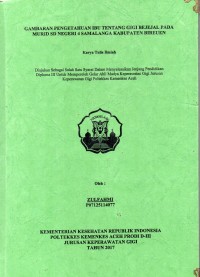 Image of Gambaran Pengetahuan Ibu Tentang Gigi Bejejal pada Murid SD Negeri 4 Samalanga Kabupaten Bireuen
