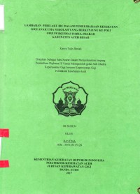 Image of Gambaran Perilaku Ibu Dalam Pemeliharaan Kesehatan Gigi Anak Usia Sekolah yang Berkunjung ke Poli Gigi Puskesmas Darul Imarah Kabupaten Aceh Besar