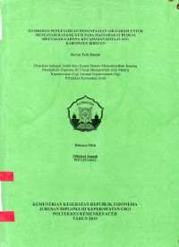 Image of Gambaran Pengetahuan Pemanfaatan Air Garam Untuk Mengatasi Radang Gusi pada Masyarakat di Desa Meunasah Gadong Kecamatan Kota Juang Kabupaten Bireuen