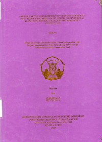 Image of Faktor-Faktor yang Berhubungan Dengan Karies Gigi pada Pasien yang Berkunjung ke Poli Gigi Puskesmas Balng Mancung Kecamatan Ketol Kabupaten Aceh Tengah