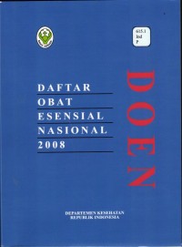 Image of Daftar Obat Esensial Nasional 2008