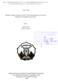 Image of Sifat Organoleptik Fruit Leather Berbasis Pisang (Musa SPP) Dan Buah Naga (Hylocereus Undatus)