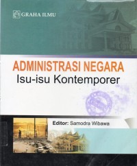 Image of Administrasi Negara Isu-Isu Kontemporer