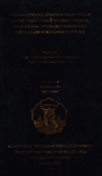 Image of Hubungan Pengetahuan Dan Sikap Terkait Gizi Seimbang Dengan Kejadian Obesitas Pada Petugas Instalasi Gizi BLUD RSUD Cut Nyak Dhien Meulaboh Tahun 2018