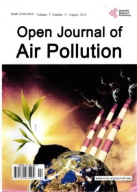 Image of Open Journal Of Air Pollution, Vol 7 No. 3