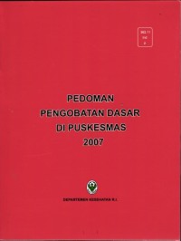 Image of Pedoman Pengobatan Dasar Di Puskesmas 2007