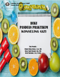 Image of BUKU PANDUAN PRAKTIKUM  KONSELING GIZI