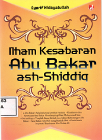 Image of Ilham Kesabaran Abu Bakar Asd Shiddiq