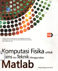 Image of Komputasi Fisika Untuk Sains dan Teknik menggunakan Matlab