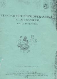 Image of Standar Prosedur Operasional Klinik Sanitasi Untuk Puskesmas
