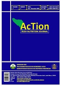 Image of AcTion : Aceh Nutritiom Journal Vol. 1 No. 2