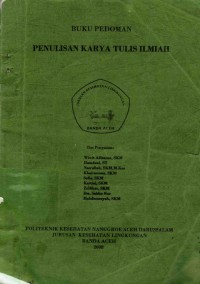 Image of Buku Pedoman Penulisan Karya Tulis Ilmiah