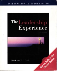 Image of The Leadership Experience Third Edition, International Student Edition