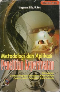 Image of Metodologi dan Aplikasi Penelitian Keperawatan