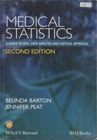 Image of Medical Statistik A Guide to Data Analysis and Critical Apprasial