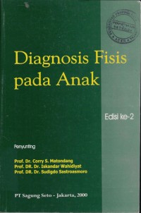 Image of Diagnosis Fisis Pada Anak Ed. 2