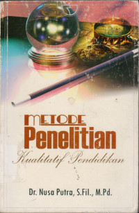 Image of Metode Penelitian Kualitatif Pendidikan