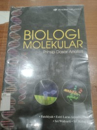Image of Biologi molekular: prinsip dasar analisis