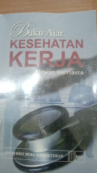 Image of BUku ajar kesehatan kerja