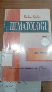 Image of Buku saku hematologi