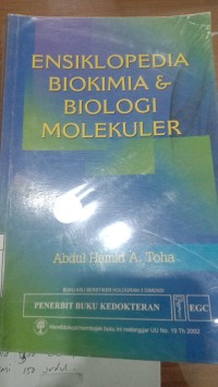 Image of Ensiklopedia biokimia & biologi molekuler