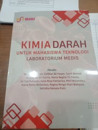 Image of Kimia darah untuk mahasiswa Teknologi Laboratorium Medis