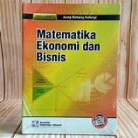 Image of Matematika Ekonomi dan Bisnis Edisi 2 Buku 1