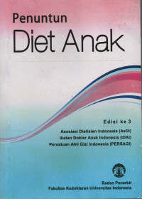 Image of Penuntun Diet Anak, Edisi 3