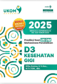 Image of Prediksi Soal UKOM Mahasiswa Pendidikan D3 Kesehatan Gigi