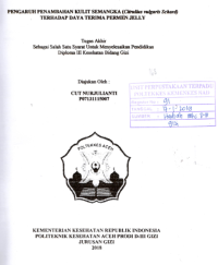 Image of Pengaruh Penambahan Kulit Semangka (Citrullus Vulgaris Schard) Terhadap Daya Terima Permen Jelly