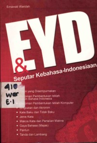 Image of EYD & Seputar Kebahasa-Indonesiaan