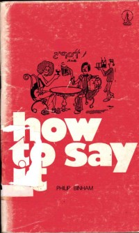 Image of How To Say It