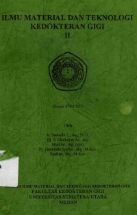 Image of Ilmu Material dan Teknologi Kedokteran Gigi II