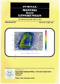 Image of Jurnal Manusia Dan Lingkungan, Edisi Januari 2017