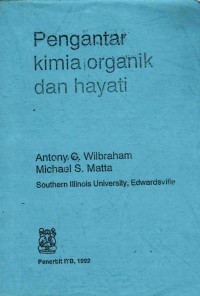 Image of Pengantar Kimia Organik dan Hayati