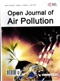 Image of Open Journal Of Air Pollution Vol 7, No. 2