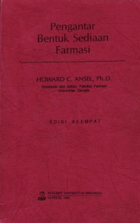 Image of Pengantar Bentuk Sediaan Farmasi. ed.4