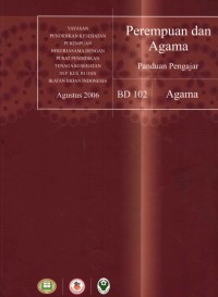 Image of Perempuan dan Agama Panduan pengajar