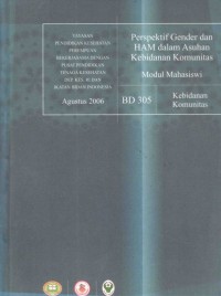 Image of Perspektif Gender Dan HAM Dalam Asuhan Kebidanan Komunitas: Modul Mahasiswa