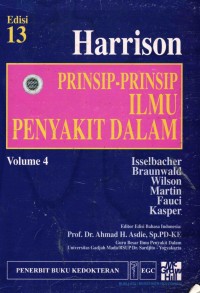 Image of Harrison Prinsip-Prisip Ilmu penyakit Dalam Ed. 13 Vol. 4