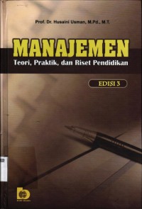 Image of Manajemen :Teori, Praktik dan Riset Pendidikan  Ed. 3