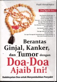 Image of Berantas Ginjal, Kanker, dan Tumor dengan Doa- Doa Ajaib ini