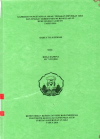Image of Gambaran Pemgetahuan, Sikap, Tindakan Menyikat Gigi dan Tingkat Debris pada Murid Kelas I-VI di SD Negeri Lamcot Tahun 2016