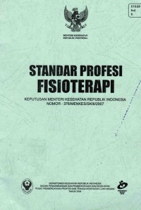 Image of Standar Profesi Fisioterapi